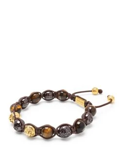 Nialaya Men's Beaded Bracelet With Burgundy Ceramic, Tiger Eye And Gold Balls -Nialaya Jewelry Store nialaya men s beaded bracelet men s beaded bracelet with burgundy ceramic tiger eye and gold balls men s beaded bracelet with burgundy ceramic tiger eye and gold balls 1160763846
