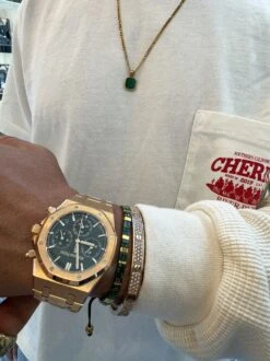 Nialaya Men's Bracelet With Marbled Green And Gold Miyuki Tila Beads 8 Nialaya Men's Bracelet With Marbled Green And Gold Miyuki Tila Beads -Nialaya Jewelry Store nialaya men s beaded bracelet men s bracelet with marbled green and gold miyuki tila beads 30484876394568