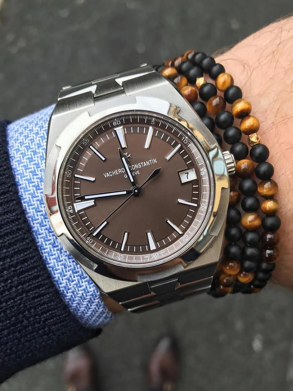 Nialaya The Mykonos Collection - Brown Tiger Eye, Matte Onyx, And Gold 3 Nialaya The Mykonos Collection - Brown Tiger Eye, Matte Onyx, And Gold - Image 3