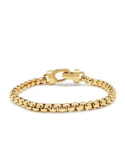 Nialaya July Stack 7 Nialaya July Stack -Nialaya Jewelry Store nialaya men s chain bracelet 5 mm gold box chain classic bracelet 5 mm gold box chain classic bracelet 30903685021768 1