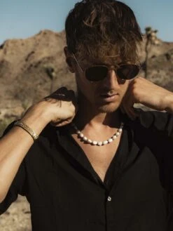 Nialaya Men's Gold Braided Chain Bracelet -Nialaya Jewelry Store nialaya men s chain bracelet men s gold braided chain bracelet 30435044196424