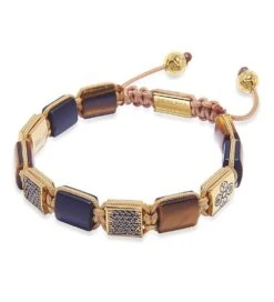 Nialaya The Dorje Flatbead Collection - Matte Onyx And Brown Tiger Eye 8 Nialaya The Dorje Flatbead Collection - Matte Onyx And Brown Tiger Eye -Nialaya Jewelry Store nialaya men s flatbead bracelet the dorje flatbead collection matte onyx and brown tiger eye 3643907276872