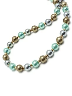 Nialaya 10mm Pastel Metallic Pearl Necklace With Gold 8 Nialaya 10mm Pastel Metallic Pearl Necklace With Gold -Nialaya Jewelry Store nialaya men s necklace 10mm pastel metallic pearl necklace with gold 10mm pastel metallic pearl necklace with gold 20 inches 50 8 cm mnec 391 30848653295688