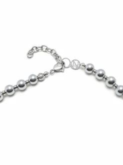 Nialaya 8mm Metallic Pearl Necklace With Silver 10 Nialaya 8mm Metallic Pearl Necklace With Silver -Nialaya Jewelry Store nialaya men s necklace 8mm metallic pearl necklace with silver 8mm metallic pearl necklace with silver 20 inches 50 8 cm mnec 387 30848645136456