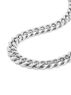 Nialaya Men's Chunky Cuban Chain Choker -Nialaya Jewelry Store nialaya men s necklace men s chunky cuban chain choker 19 inches 48 26 cm mnec 333 30429352132680