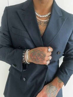 Nialaya Men's Chunky Cuban Chain Choker -Nialaya Jewelry Store nialaya men s necklace men s chunky cuban chain choker 19 inches 48 26 cm mnec 333 30688777273416