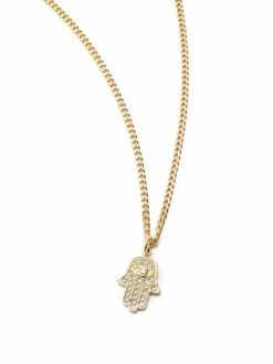 Nialaya Men's Hamsa Hand Necklace In Gold 6 Nialaya Men's Hamsa Hand Necklace In Gold -Nialaya Jewelry Store nialaya men s necklace men s hamsa hand necklace in gold men s hamsa hand necklace in gold mnec 383 30845659611208
