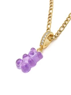 Nialaya Men's Purple Gummy Bear Necklace 5 Nialaya Men's Purple Gummy Bear Necklace -Nialaya Jewelry Store nialaya men s necklace men s purple gummy bear necklace 22 inches 55 88 cm mnec 305 29634952462408
