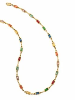 Nialaya Women's Rectangle Tennis Necklace 8 Nialaya Women's Rectangle Tennis Necklace -Nialaya Jewelry Store nialaya men s necklace men s rectangle tennis necklace men s rectangle tennis necklace 18 inches 45 72 cm mnec 397 30864541483080