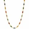 Nialaya Women's Rectangle Tennis Necklace