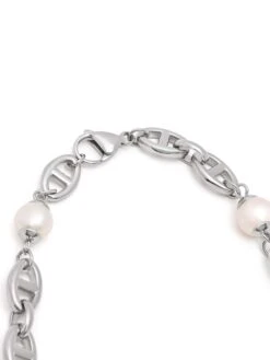 Nialaya Men's Silver Mariner Chain With Pearls 5 Nialaya Men's Silver Mariner Chain With Pearls -Nialaya Jewelry Store nialaya men s necklace men s silver mariner chain with pearls 18 5 inches 46 99 cm mnec 324 29948139634760
