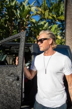 Nialaya Men's Silver Prayer Box Necklace -Nialaya Jewelry Store nialaya men s necklace men s silver prayer box necklace 17989720834120