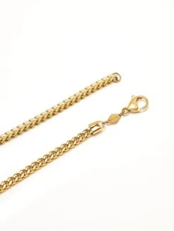 Nialaya Men's Squared Gold Chain 10 Nialaya Men's Squared Gold Chain -Nialaya Jewelry Store nialaya men s necklace men s squared gold chain 30412064292936
