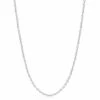 Nialaya Men's Silver Cable Chain