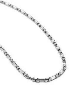 Nialaya Men's Stainless Steel Modern Figaro Belcher Chain 6 Nialaya Men's Stainless Steel Modern Figaro Belcher Chain -Nialaya Jewelry Store nialaya men s necklace men s stainless steel modern figaro belcher chain 30174173265992