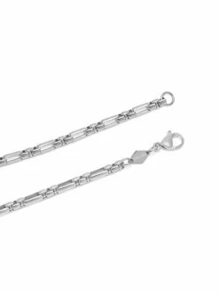 Nialaya Men's Stainless Steel Modern Figaro Belcher Chain 7 Nialaya Men's Stainless Steel Modern Figaro Belcher Chain -Nialaya Jewelry Store nialaya men s necklace men s stainless steel modern figaro belcher chain 30429323886664