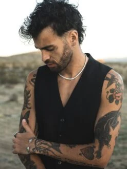 Nialaya Tennis Necklace In Silver 9 Nialaya Tennis Necklace In Silver -Nialaya Jewelry Store nialaya men s necklace tennis necklace in silver tennis necklace in silver 20 inches 50 80 cm mnec 423 1170540558 1