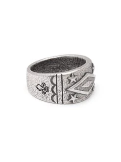 Nialaya Engraved Vintage Sterling Silver Ring 9 Nialaya Engraved Vintage Sterling Silver Ring -Nialaya Jewelry Store nialaya men s ring engraved vintage sterling silver ring 17962901307464