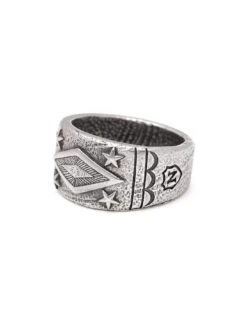 Nialaya Engraved Vintage Sterling Silver Ring 8 Nialaya Engraved Vintage Sterling Silver Ring -Nialaya Jewelry Store nialaya men s ring engraved vintage sterling silver ring 17962901340232