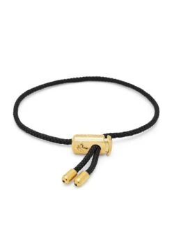Nialaya Men's Black String Bracelet With Adjustable Gold Lock 8 Nialaya Men's Black String Bracelet With Adjustable Gold Lock -Nialaya Jewelry Store nialaya men s string bracelet men s black string bracelet with adjustable gold lock mst 034 28800522518600