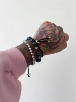 Nialaya Men's Black String Bracelet With Adjustable Gold Lock 10 Nialaya Men's Black String Bracelet With Adjustable Gold Lock -Nialaya Jewelry Store nialaya men s string bracelet men s black string bracelet with adjustable gold lock mst 034 30692226891848