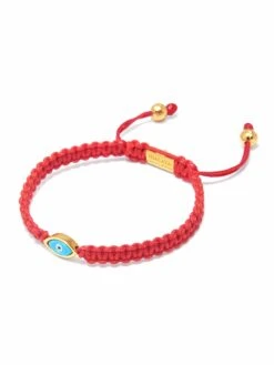 Nialaya Men's Red String Bracelet With Gold Evil Eye 8 Nialaya Men's Red String Bracelet With Gold Evil Eye -Nialaya Jewelry Store nialaya men s string bracelet men s red string bracelet with gold evil eye 13749449064520