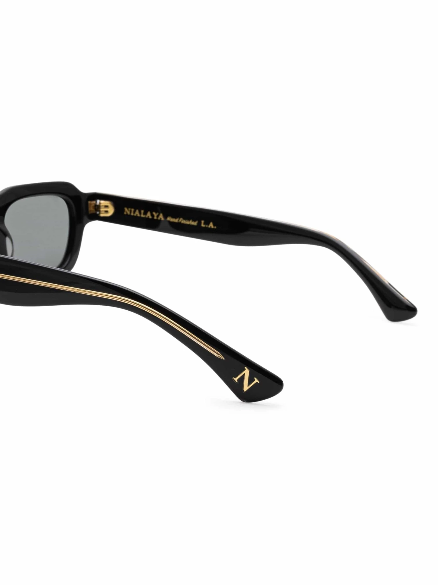 Nialaya Cooper Sunglasses Deep Grey 7 Nialaya Cooper Sunglasses Deep Grey - Image 7