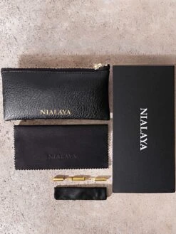 Nialaya Malibu Sunglasses - Black On Black -Nialaya Jewelry Store nialaya sunglasses malibu sunglasses black on black niasun 001 29773893337160