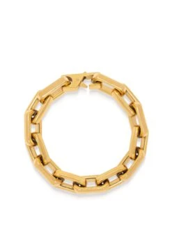 Nialaya Chunky Gold Link Bracelet