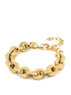 Nialaya Gold Loop Link Bracelet -Nialaya Jewelry Store nialaya women s chain bracelet loop link bracelet loop link bracelet 1178083466
