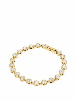 Nialaya Round Gem Link Bracelet -Nialaya Jewelry Store nialaya women s chain bracelet round cz link bracelet round cz link bracelet 1178733544