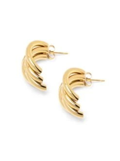 Nialaya Bold Layered Hoops In Gold 6 Nialaya Bold Layered Hoops In Gold -Nialaya Jewelry Store nialaya women s earrings bold layered hoops in gold bold layered hoops in gold wear 069 1171544004
