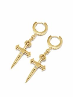 Nialaya Skyfall Sword Earrings In Gold -Nialaya Jewelry Store nialaya women s earrings skyfall small sword earrings in gold one size fits all gold wear 009 5006409662536 1