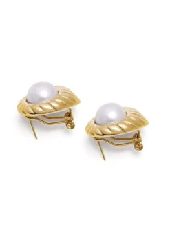 Nialaya Vintage Pearl Earrings -Nialaya Jewelry Store nialaya women s earrings vintage pearl earrings vintage pearl earrings wear 065 1160763559