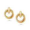 Nialaya Women's Double Hoop Earrings