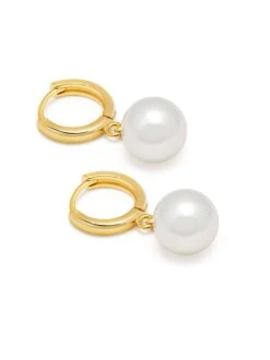 Nialaya Women's Pearl Drop Earrings -Nialaya Jewelry Store nialaya women s earrings women s pearl drop earrings wear 040 30539092066376 1