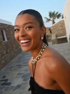 Nialaya Capri Pearl Choker -Nialaya Jewelry Store nialaya women s necklace capri pearl choker capri pearl choker 15 inches 38 1 cm wneck 303 1172790435