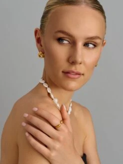 Nialaya Como Flat Pearl Choker 7 Nialaya Como Flat Pearl Choker -Nialaya Jewelry Store nialaya women s necklace como flat pearl choker como flat pearl choker 15 inches 38 1 cm wneck 309 1168351795