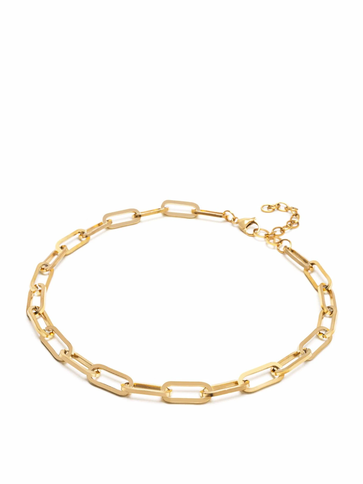 Nialaya Gold Link Chain Necklace 4 Nialaya Gold Link Chain Necklace - Image 4