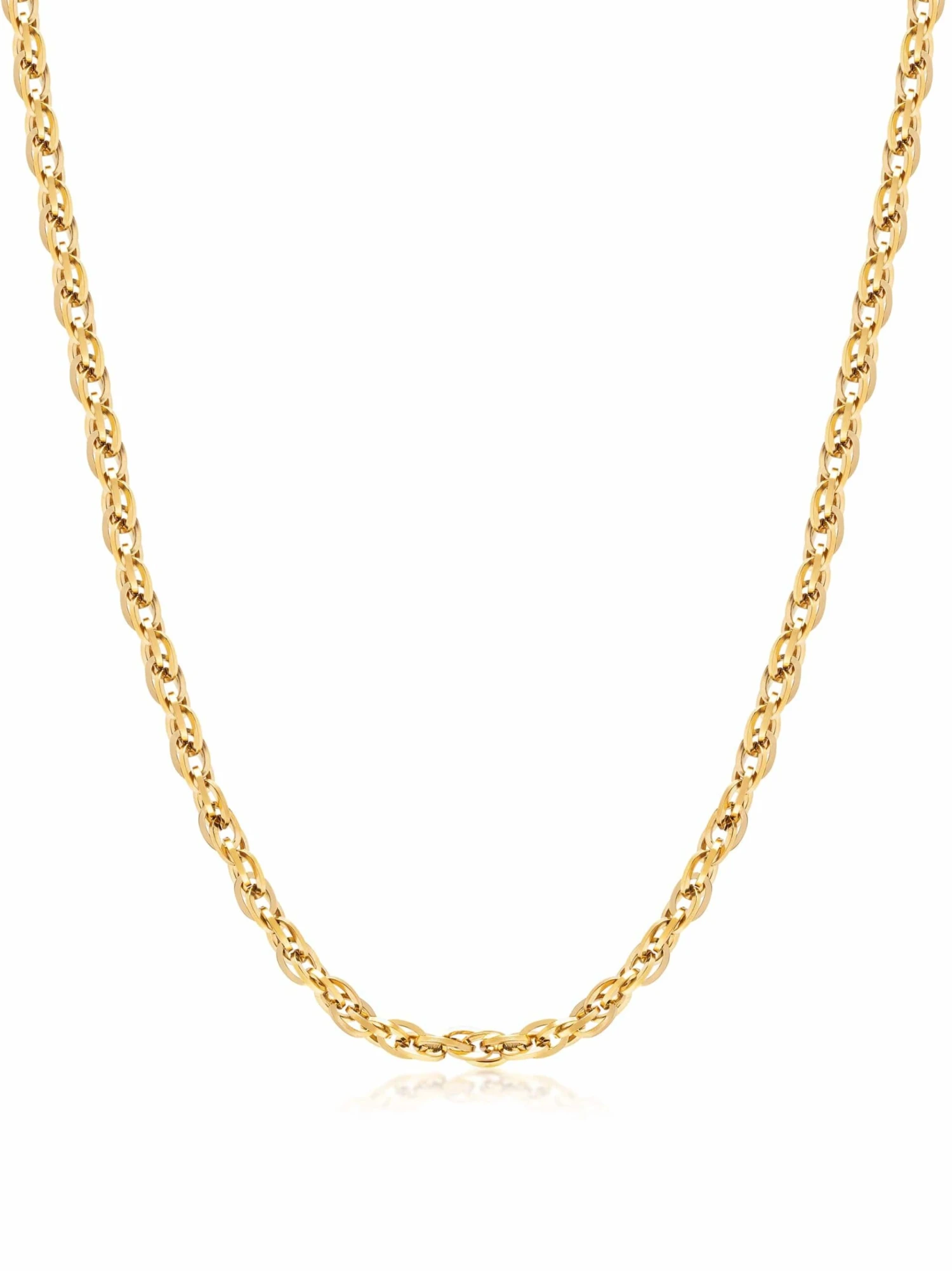 Nialaya Gold Rope Chain Choker 4 Nialaya Gold Rope Chain Choker - Image 4