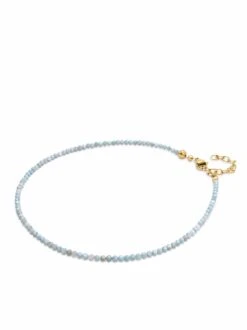 Nialaya Larimar Faceted Choker -Nialaya Jewelry Store nialaya women s necklace larimar faceted choker larimar faceted choker 15 inches 38 1 cm wneck 315 1171073804