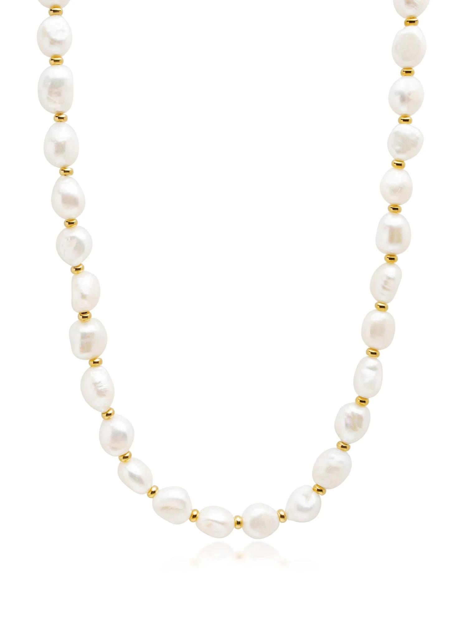Nialaya Women's Baroque Pearl Choker 1 Nialaya Women's Baroque Pearl Choker