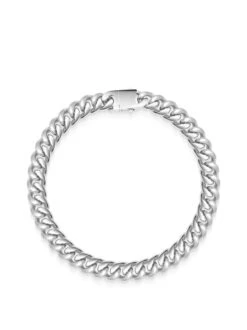 Nialaya Women's Chunky Cuban Chain Choker