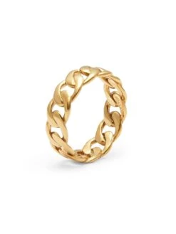Nialaya Chain Ring In Gold -Nialaya Jewelry Store nialaya women s ring chain ring in gold 11843648192584