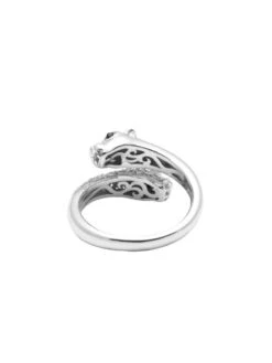 Nialaya Twisted Sterling Silver Panther Ring 7 Nialaya Twisted Sterling Silver Panther Ring -Nialaya Jewelry Store nialaya women s ring twisted panther ring in silver 29492268925000